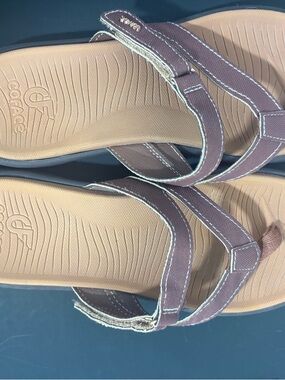 COFACE 
Comfort Footbed Women’s Brown Strappy Sandals